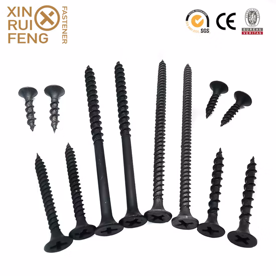 Fabricante de atacado na China Parafuso de aglomerado de fixação de hardware/aço inoxidável/parafuso de madeira/parafuso autorroscante/parafuso autoperfurante/parafuso de drywall