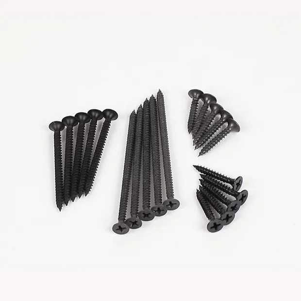 cinza de aço carbono de 3.5*25mm fosfatou parafusos principais do Drywall de Philip Bugle